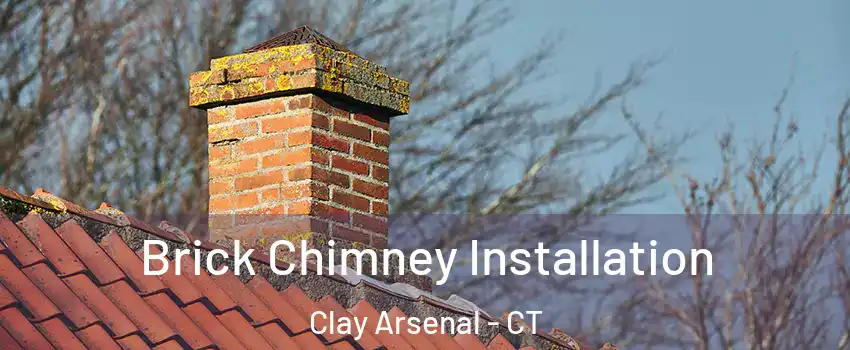 Brick Chimney Installation Clay Arsenal - CT