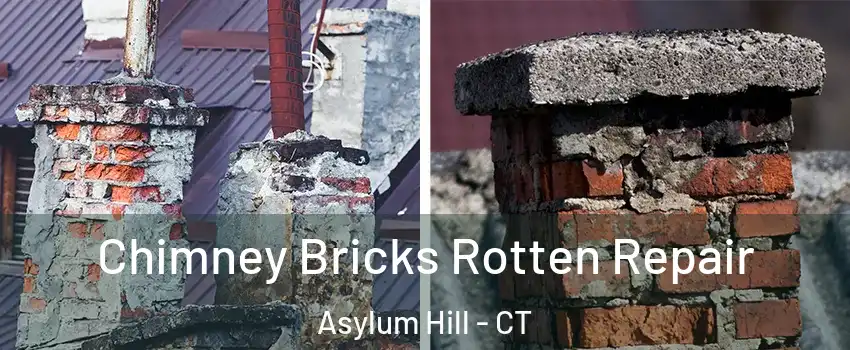 Chimney Bricks Rotten Repair Asylum Hill - CT