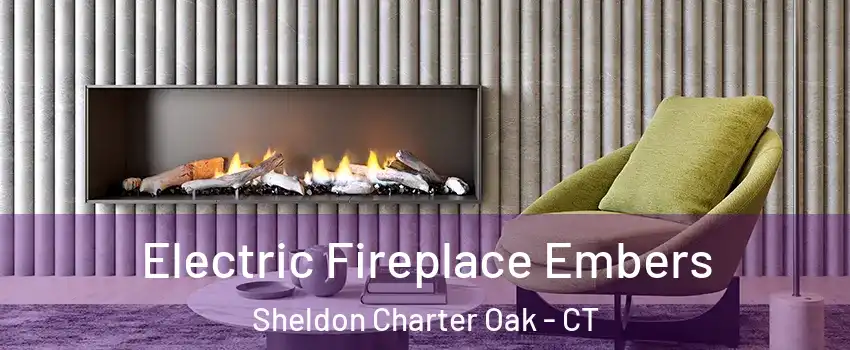 Electric Fireplace Embers Sheldon Charter Oak - CT