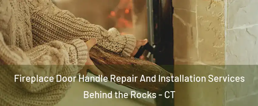 Fireplace Door Handle Repair And Installation Services Behind the Rocks - CT