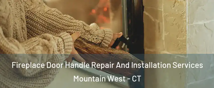 Fireplace Door Handle Repair And Installation Services Mountain West - CT