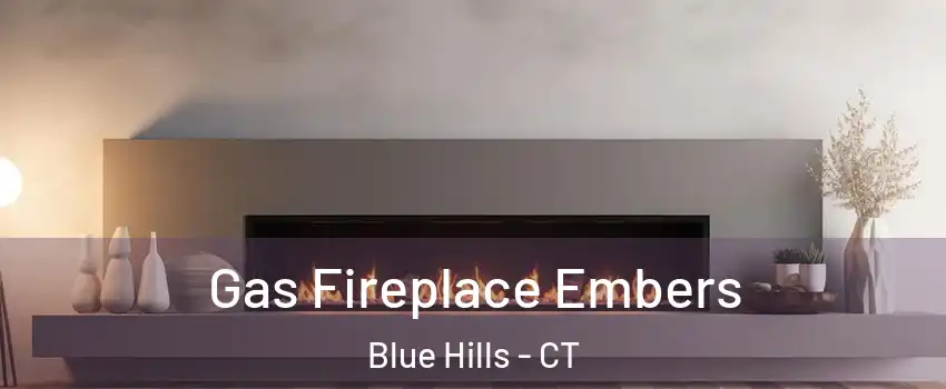 Gas Fireplace Embers Blue Hills - CT