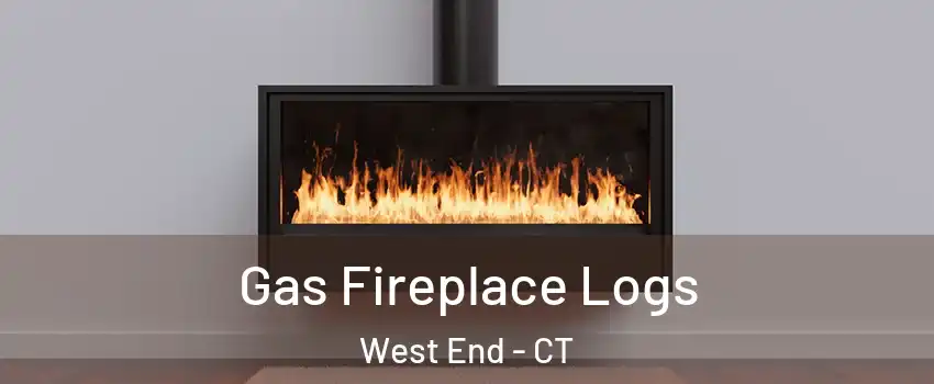 Gas Fireplace Logs West End - CT