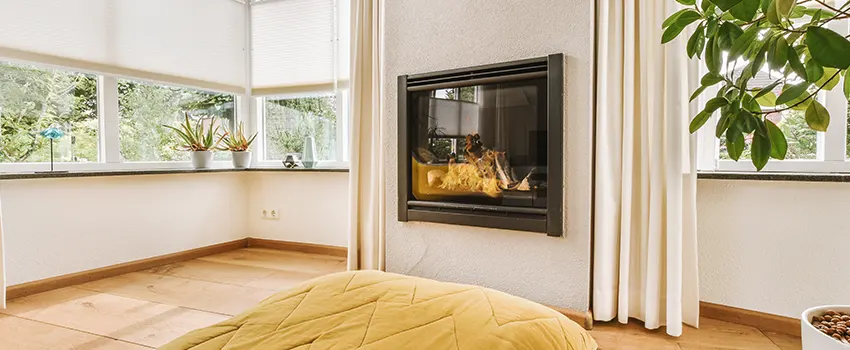 Residential Fireplace Ceramic Glass Installation in Asylum Hill, CT