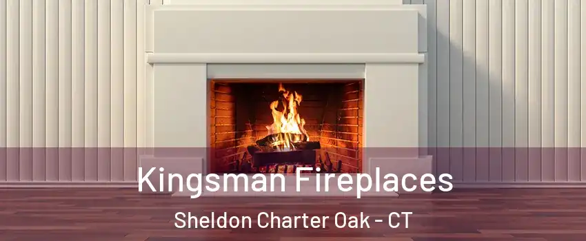 Kingsman Fireplaces Sheldon Charter Oak - CT