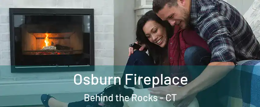 Osburn Fireplace Behind the Rocks - CT